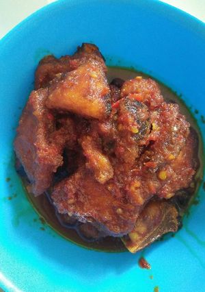 Foto resep Semur Pedas Manis cucut panggang nya niih
