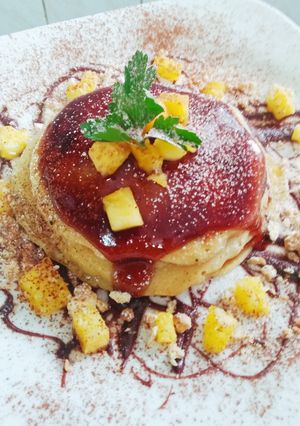 Φωτογραφία της συνταγής Pancakes Ανανά