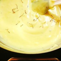 A picture of Kesar shrikhand..!!!.
