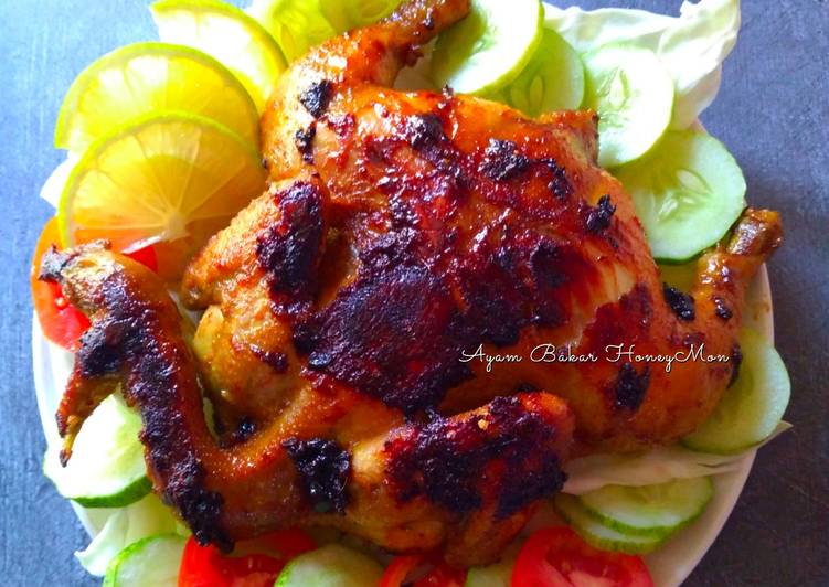 Mudahnya Menyajikan #Ayam Bakar HoneyMon Nikmat Lezat