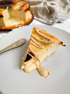 Una foto de Cheesecake de crema Kinder