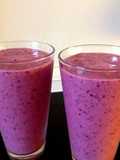 Smoothie de arándanos