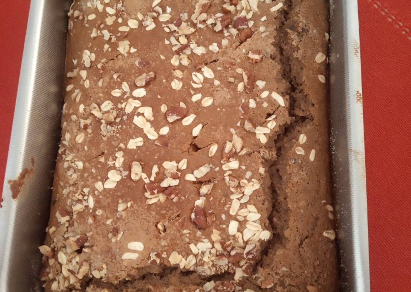 Panqué integral de chocolate