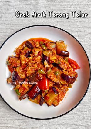 Foto resep Orak Arik Terong Telur