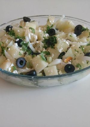 Una foto de Ensalada mediterránea