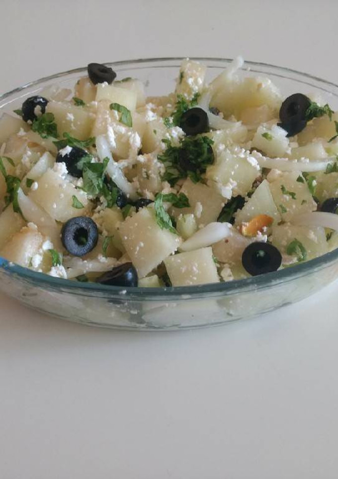 Una foto de Ensalada mediterránea