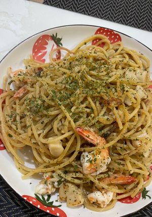 Foto resep Garlic Butter Pasta