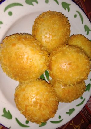 Foto resep Roti goreng isi abon