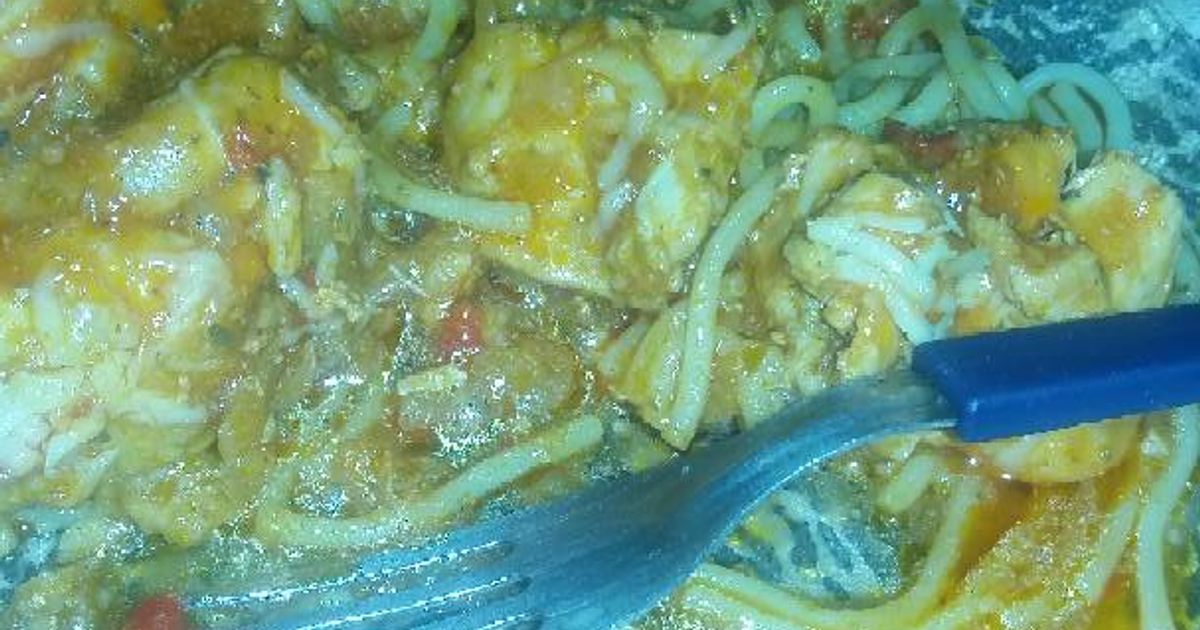 Fideos Con Tuco De Pollo Receta de Marciia 👄🍮🍝🍜🍎🍊- Cookpad