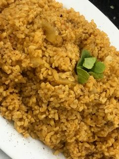 صورة لوصفة برغل بالبندورة