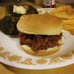 A picture of Slow Cooker Barbecue Chicken.