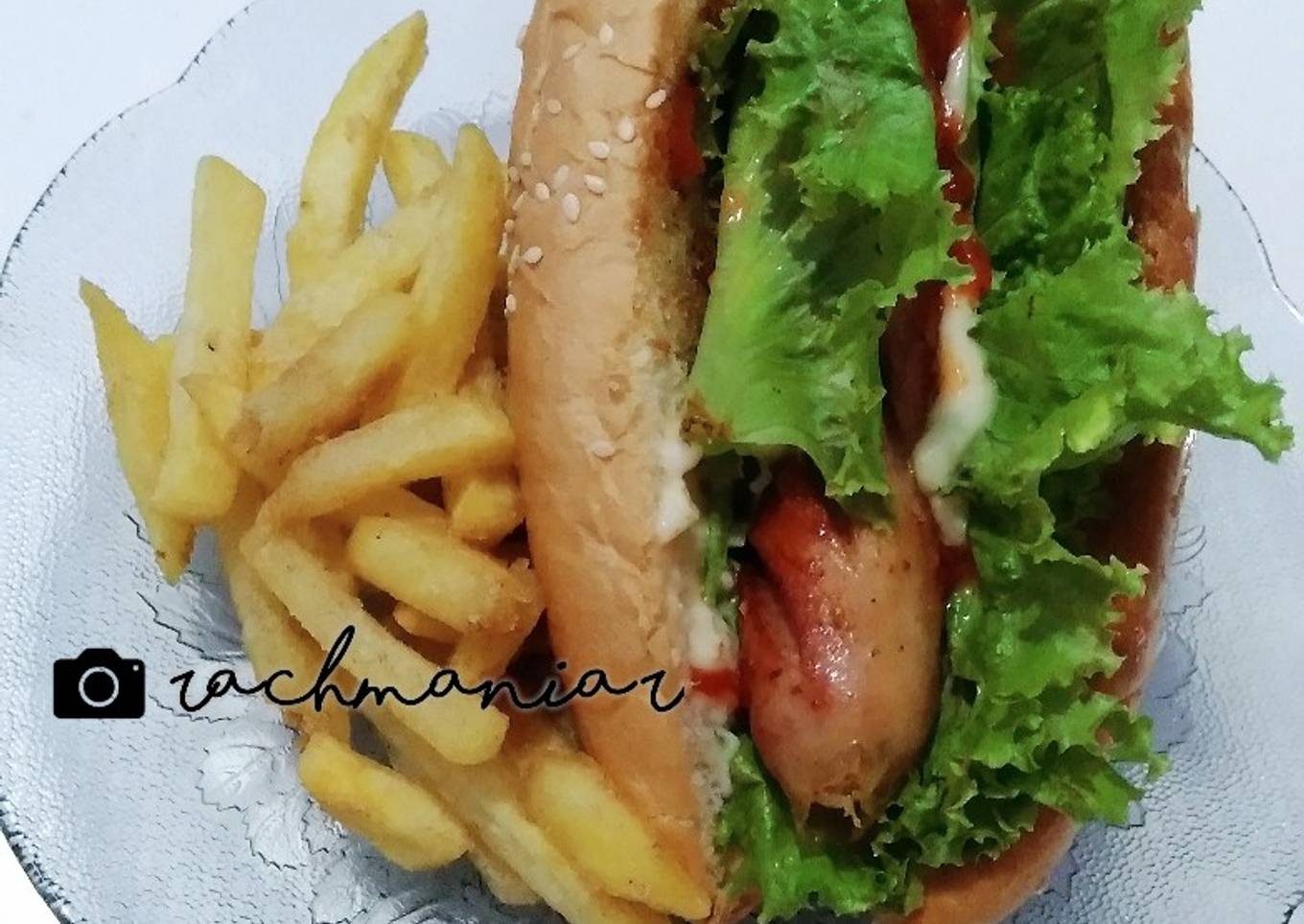 Burger homemade