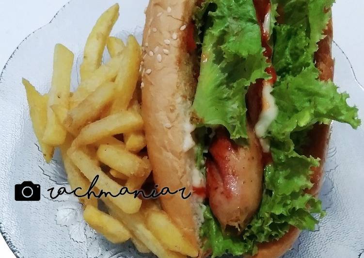 Easiest Way to Cook Appetizing Burger homemade