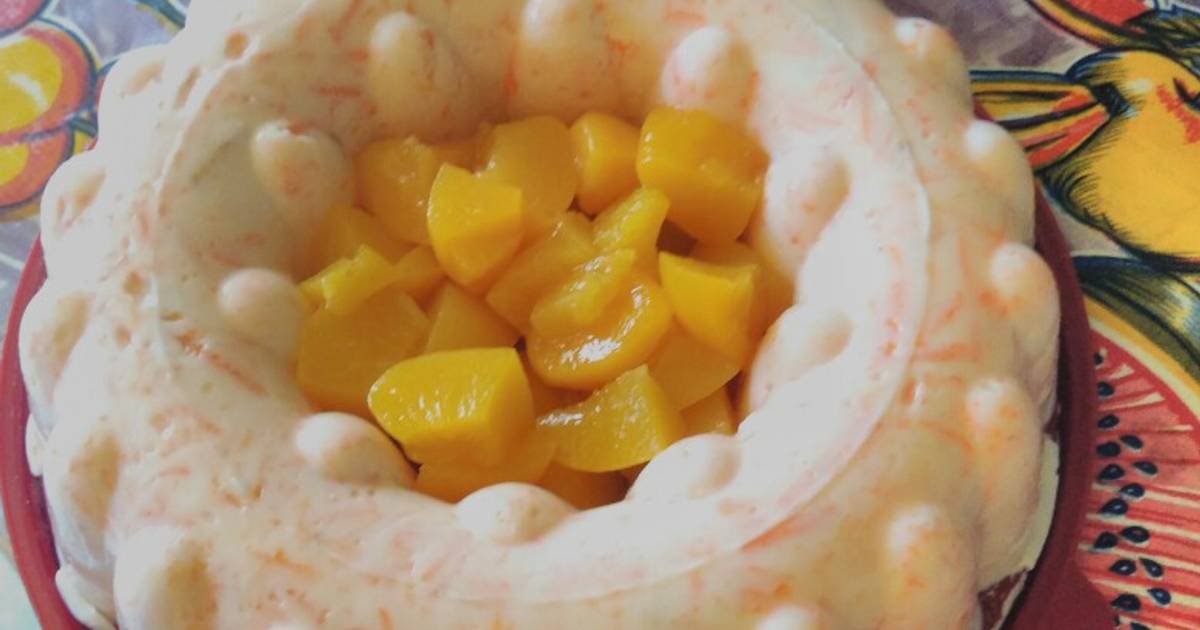 Gelatina con duraznos en almibar 121 recetas caseras Cookpad
