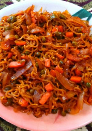 A picture of Veg Maggi noodles.