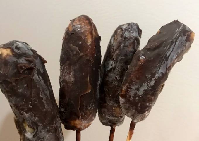 Ini dia! Cara  buat Es Pisang Coklat dijamin sempurna