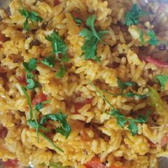 A picture of Tomato rice.