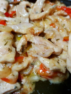 Una foto de Fajitas de pollo