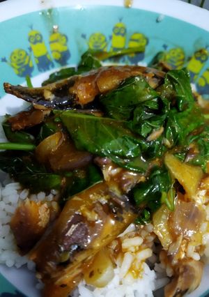 Foto resep Sarden kuah bayam