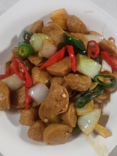 Foto resep Tumis baso saos tiram