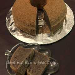 รูปของ Chiffon Ketan Hitam