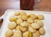 A picture of shortbread cookies