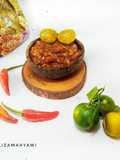 Sambel terasi jeruk songkit (khas Pontianak)