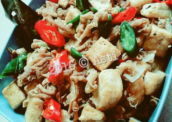 Resep Usus ayam tumis (simple) yang Enak Banget