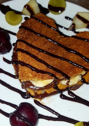 O poză a rețetei Pancakes în formă de inimă.