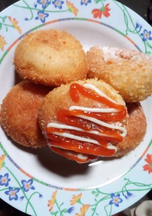 Foto resep Donat Kentang Crispy Aneka Rasa