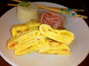 Una foto de sushi facil