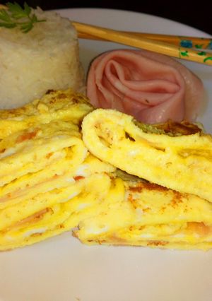 Una foto de Tamagoyaki