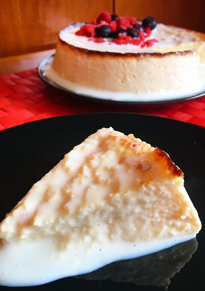 Una foto de Flan de leche condensada saludable