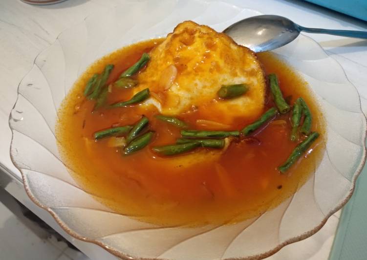 Telor Ceplok Asam Manis