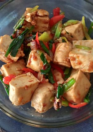 Foto resep Oseng tahu putih