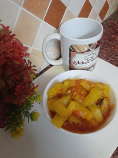 A picture of Masala turai.