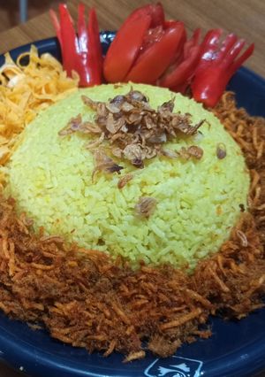 Foto resep Nasi Kuning Versi Rice Cooker