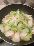 Tumis Sawi Putih