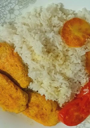 عکسی از دستور کباب تابه ای مرغ