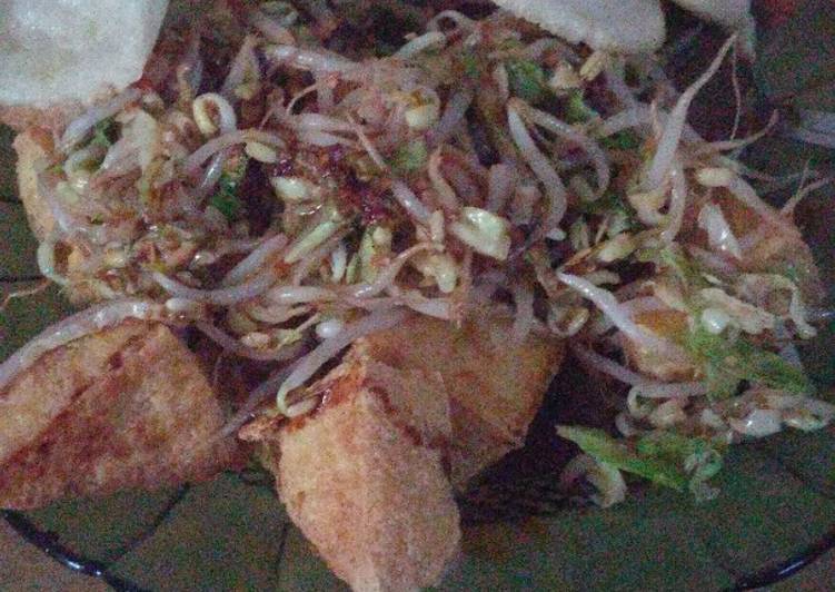 Pecel tahu Disuka
