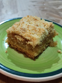 Una foto de Tarta crumble de manzanas 🍎🍏