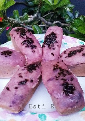 Foto resep 🌭🌭Pukis Ubi Ungu No Mixer