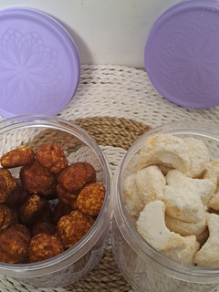 Foto resep Kue putri salju dan Palm cheese cookies