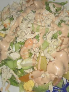 Una foto de Ensalada tropical
