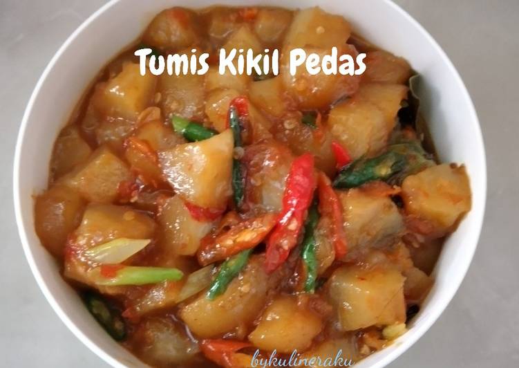 Recipe: Appetizing Tumis Kikil Pedas