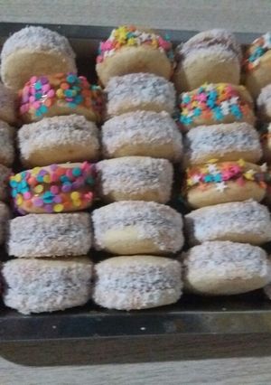 Una foto de Alfajores de maicena