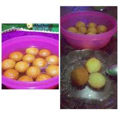 รูปของ *Gulab Jamun* (Manisan india)