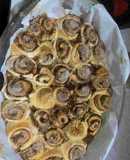Rolls de canela sin levadura