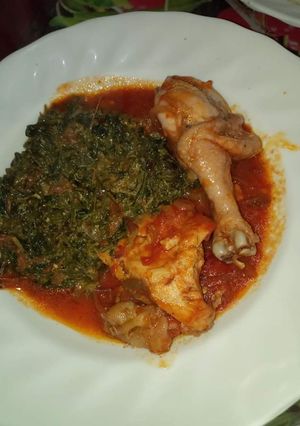 A picture of Chicken stew.