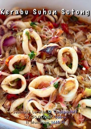 Gambar Kerabu Suhun Sotong Thai